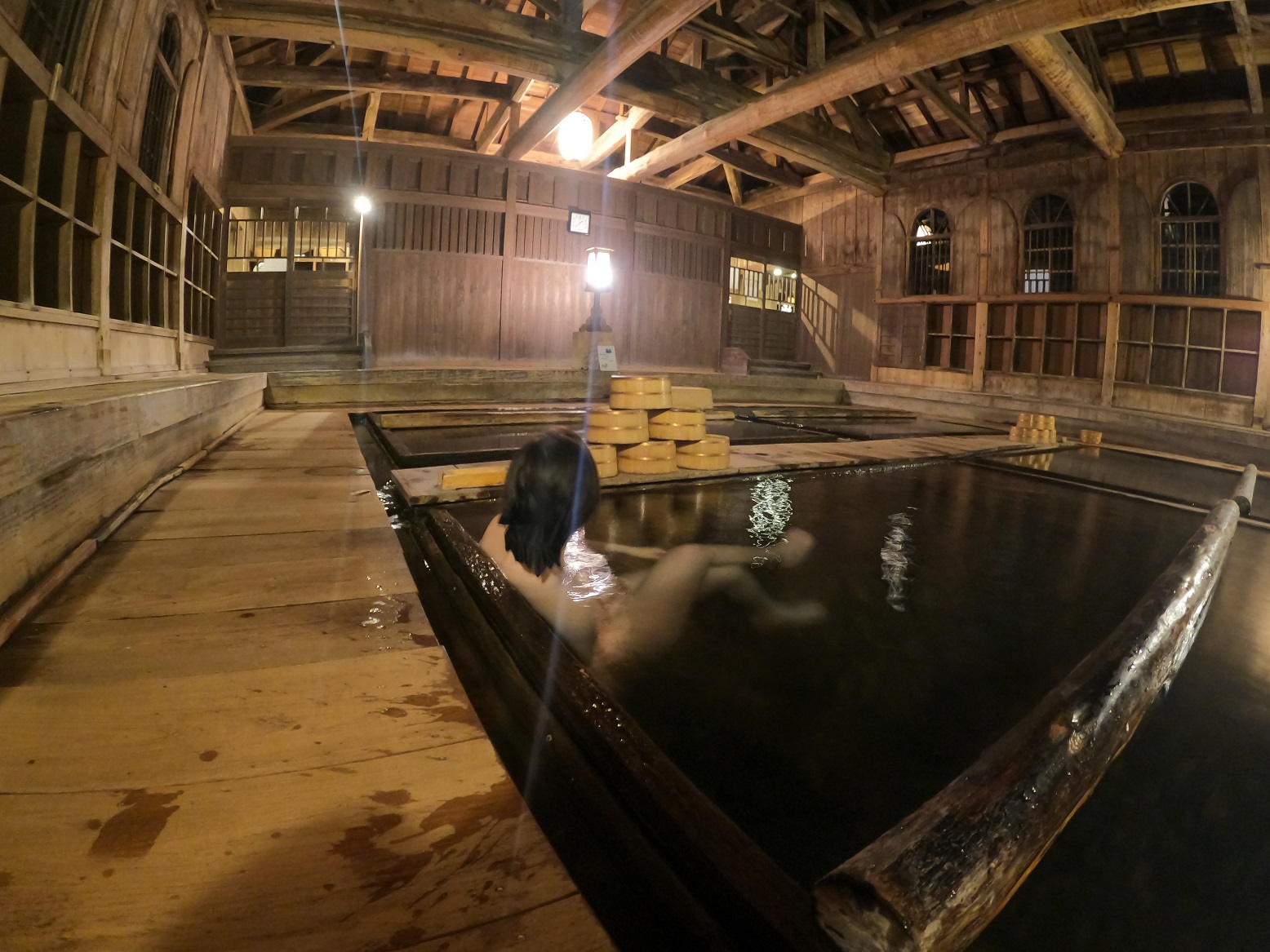 Traditional mixed-gender onsen